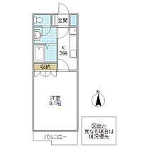 グランティス 103号室 ｜ 茨城県北茨城市中郷町小野矢指（賃貸アパート1K・1階・29.75㎡） その2