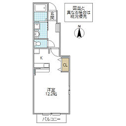 間取図画像 ワンルーム