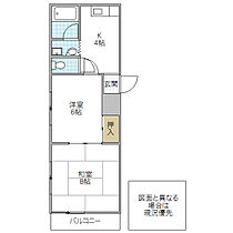 八千代コーポ 201号室 ｜ 茨城県日立市平和町（賃貸アパート2K・2階・35.64㎡） その2