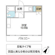 黒澤アパート 103号室 ｜ 茨城県日立市西成沢町（賃貸アパート1R・1階・24.00㎡） その2