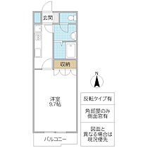 コーポ・ブルースカイ 103号室 ｜ 茨城県日立市川尻町（賃貸アパート1K・1階・29.75㎡） その2