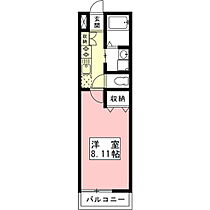 シャトウ清栄 306 ｜ 岐阜県岐阜市島栄町1丁目（賃貸アパート1K・3階・25.80㎡） その2