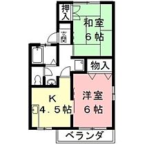 フランドール 301 ｜ 岐阜県岐阜市津島町3丁目（賃貸アパート2K・3階・38.00㎡） その2