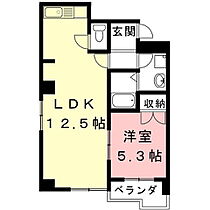 Maison　de　Montagne 7B ｜ 岐阜県岐阜市江川町（賃貸アパート1LDK・7階・39.76㎡） その2