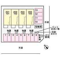 ＵＫII　宮北 101 ｜ 岐阜県羽島市舟橋町宮北2丁目（賃貸アパート1LDK・1階・51.74㎡） その3