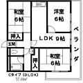 マンション城南2階4.3万円