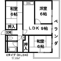 間取図画像 3LDK