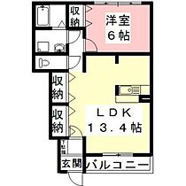 アンヘルハートI  ｜ 岐阜県羽島郡岐南町伏屋3丁目（賃貸アパート1LDK・1階・48.79㎡） その2