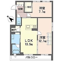間取図画像 3LDK