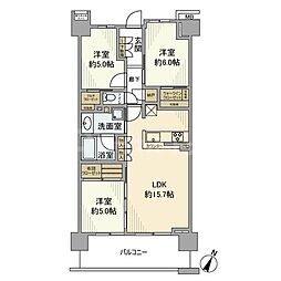 間取図画像 3LDK