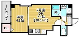 間取図画像 1DK