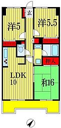 ファインビュー千葉 3LDKの間取図画像