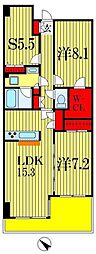 リーベスト西千葉 3LDKの間取図画像