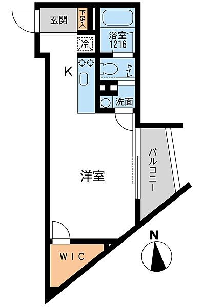 アーデン芝公園 ｜東京都港区芝公園1丁目(賃貸マンション1R・2階・29.74㎡)の写真 その2