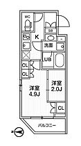 リテラス清澄白河 105 ｜ 東京都江東区白河1丁目7-6（賃貸マンション1DK・1階・25.26㎡） その2