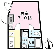 パークアローズ大森  ｜ 東京都大田区大森西2丁目1-12（賃貸マンション1K・2階・20.80㎡） その2