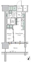 ONE ROOF RESIDENCE TAMACHI  ｜ 東京都港区芝浦1丁目15-7（賃貸マンション1DK・3階・26.36㎡） その3