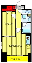 福信館 1LDKの間取図画像