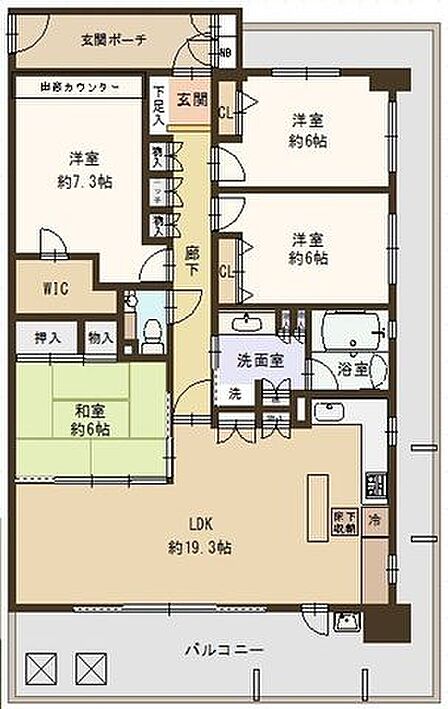 間取図