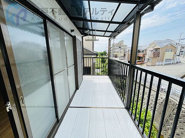 バルコニーを拡大表示