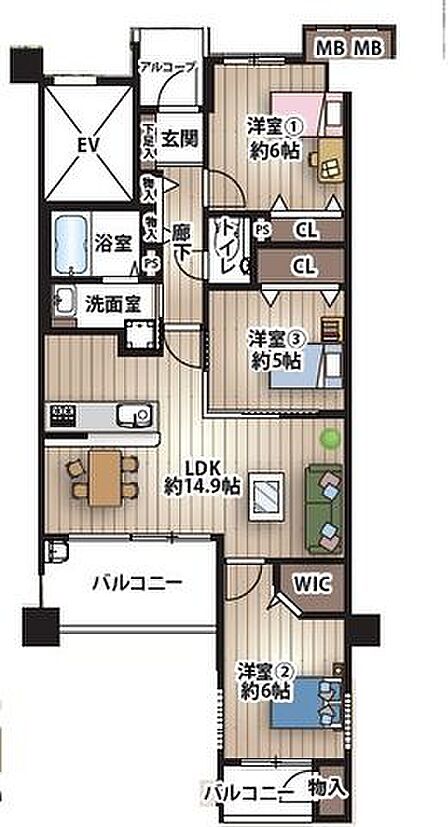 間取図