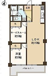 間取図画像 1SLDK