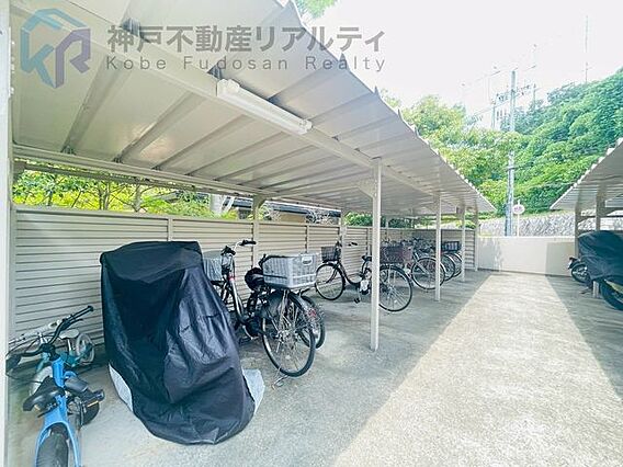 自転車置き場♪