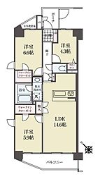 メゾン瑞江 3LDKの間取図画像