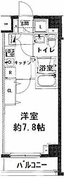 アクサス文京東大前 1Kの間取図画像