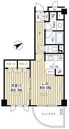 ラピュータ 1LDKの間取図画像