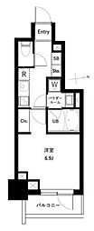 URBANPARKタカイド 1Kの間取図画像