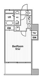 URBANFLATSIkebukuroPremium 1Kの間取図画像