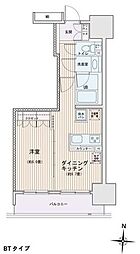 エスティメゾン錦糸町2 1LDKの間取図画像