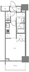 クレヴィア本郷 1Kの間取図画像