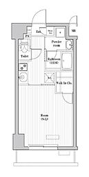 レジデンス北大塚 1Kの間取図画像