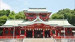 富岡八幡宮 徒歩74分。 5860m