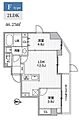 エスレジデンス亀戸バーム(S-RESIDENCE亀戸balm)6階23.4万円