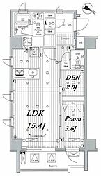 MAKES浅草イースト 1SLDKの間取図画像