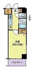 ヴェルト日本橋3 1Kの間取図画像