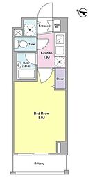 COMFORIA文京白山 1Kの間取図画像