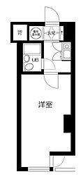 ノア道玄坂 1Kの間取図画像