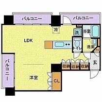 フロリスオーランティウム3  ｜ 東京都中央区月島１丁目27-1（賃貸マンション1LDK・2階・46.50㎡） その2