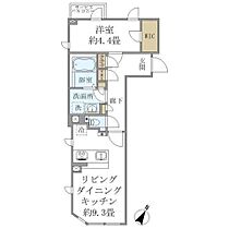 コンポジット高輪  ｜ 東京都港区高輪１丁目13-6（賃貸マンション1LDK・2階・40.41㎡） その2