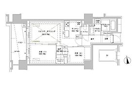 パークスフィア牛込神楽坂  ｜ 東京都新宿区南山伏町3-3（賃貸マンション2LDK・4階・55.02㎡） その2