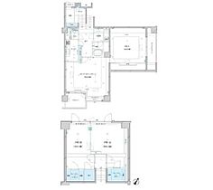 参宮橋マンション 121 ｜ 東京都渋谷区代々木４丁目41-7（賃貸マンション2LDK・1階・147.86㎡） その2