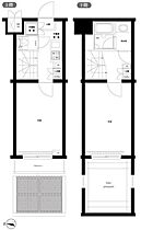 ルーブル早稲田六番館 103 ｜ 東京都新宿区戸山１丁目15-15（賃貸マンション2K・1階・40.50㎡） その2