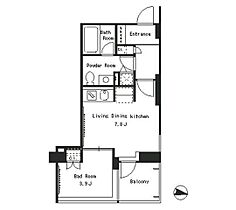 パークアクシス西麻布ステージ 304 ｜ 東京都港区西麻布１丁目14-6（賃貸マンション1R・3階・30.75㎡） その2