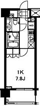 芝ウエスト  ｜ 東京都港区芝２丁目5-17（賃貸マンション1K・5階・26.28㎡） その2