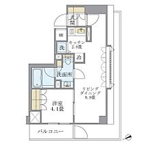 ブリリアイスト北沢 401 ｜ 東京都世田谷区北沢１丁目42-8（賃貸マンション1LDK・4階・41.00㎡） その2