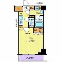 クレヴィスタ大島1 708 ｜ 東京都江東区大島５丁目32-16（賃貸マンション1K・7階・25.42㎡） その2